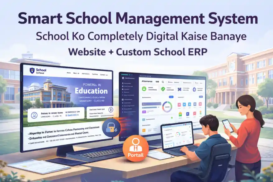 Smart School Management System – School Ko Completely Digital Kaise Banaye